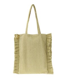 Green Parks ・ＱＵＯＮ　ラメフリルシンプルトート