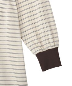 CRAFT STANDARD BOUTIQUE ポロ衿ボーダーワンピース