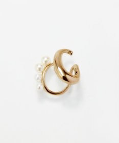 Phoebe 【限定セット】クラシカルパール×チェーン2連ネックレス×ドレッシングパールイヤーカフ