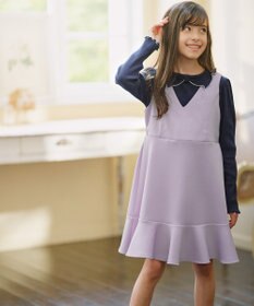 組曲 KIDS 【110-140㎝】ダンボールニット ジャンスカ