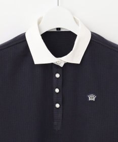 23区GOLF 【WOMEN】【日本製】クレリックカラー 長袖シャツ