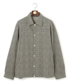 J.PRESS MEN 【KANEMASA】 グレンチェック サッカージャージー コーチジャケット