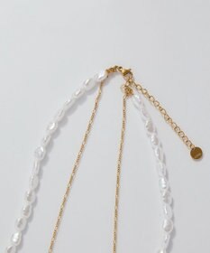 Phoebe 【限定セット】クラシカルパール×チェーン2連ネックレス×ドレッシングパールイヤーカフ