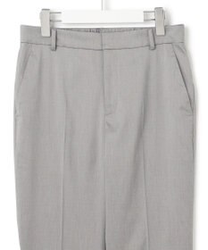 23区 【セットアップ対応/洗える】ストレッチシャンブレー テーパード パンツ