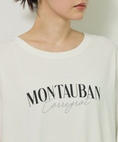 Green Parks キレイ目ロゴ長袖Ｔシャツ