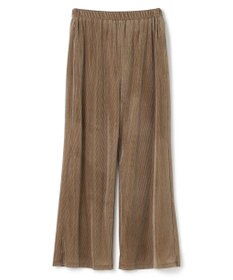 uncrave シアーベロアリブ ギャザーパンツ