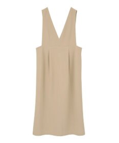 Green Parks Ｏ．洗えてストレッチ　Ｖネックジャンスカ