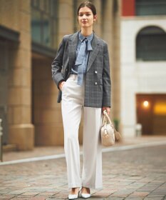 ANY SIS ビューティサーモ2WAYストレッチ ワイドパンツ