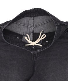 WEGO 【紐で調節可能】スーパーバギーデニムショーツ