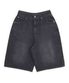 WEGO 【紐で調節可能】スーパーバギーデニムショーツ