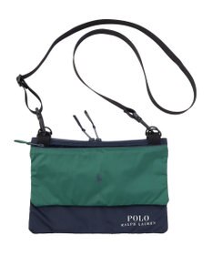 MOONBAT POLO RALPH LAUREN レインサコッシュ傘袋 カラーブロック 吸水生地／撥水 透湿