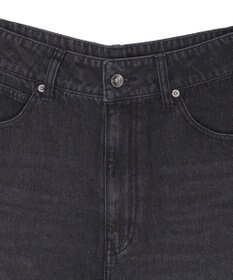 WEGO 【紐で調節可能】スーパーバギーデニムショーツ