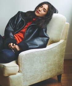 uncrave フェイク ムートン コート（uncrave WHITE）