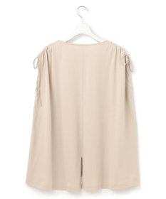 J.PRESS YORK STREET 【WOMEN】【SMOOTH JERSEY】ショルダー シャーリング プルオーバー