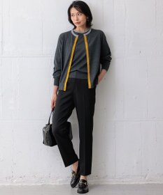 23区 【Oggi2月号掲載/新色追加】TRストレッチギャバ テーパードパンツ