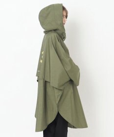 MOONBAT POLO RALPH LAUREN レインポンチョ レインベア 50デニール生地／着丈98cm 収納袋付き