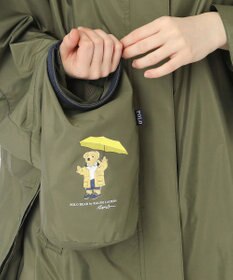 MOONBAT POLO RALPH LAUREN レインポンチョ レインベア 50デニール生地／着丈98cm 収納袋付き