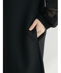 Green Parks 洗える袖レースワンピース