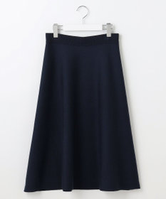 自由区 L 【WEB限定カラーあり・洗える】リバーシブルニット セットアップ(プルオーバー×フレアスカート)