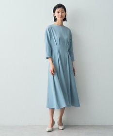 YECCA VECCA タックデザインドレス