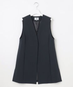 J.PRESS LADIES S 【WEB限定カラーあり・洗える】セラテリーダブルクロス ジレ