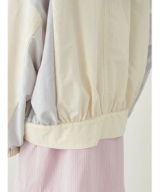 earth music&ecology コクーンギャザー切替ブルゾン