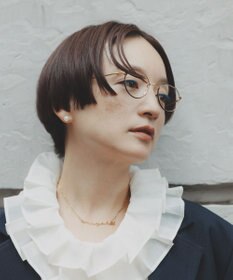 #Newans 【前後着用可能】【高山都さんコラボ】ビッグカラー２WAYブラウス