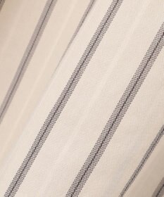 23区 【SLOW/洗える】コットンナイロンストライプ カフタン ワンピース