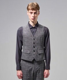 JOSEPH HOMME 新色【３ピース対応】クールドッツストレッチ　ジレ