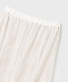 GRACE CONTINENTAL レースレイヤードチュールスカート