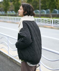 CRAFT STANDARD BOUTIQUE ボアキルト切替ブルゾン