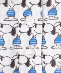 23区GOLF 【PEANUTS】【WOMEN】スヌーピーコラボ 総柄ポロシャツ
