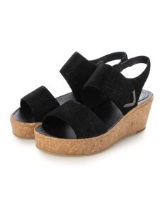 ing <ing>ワンポイントウエッジソールサンダル