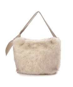 UNBILLION カシュカシュ cachecache / リボンワンハンドルエコファービッグバッグ