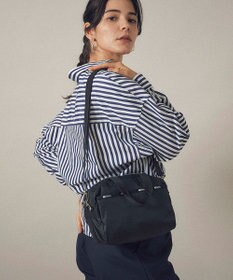 SMALL UPTOWN SATCHEL/ブラックC / LeSportsac | ファッション通販