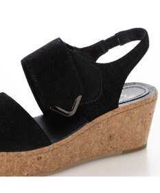 ing <ing>ワンポイントウエッジソールサンダル