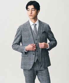 JOSEPH ABBOUD 【キングサイズ・ストレッチ/ジャージ素材】エアロムリネジャージー ジャケット