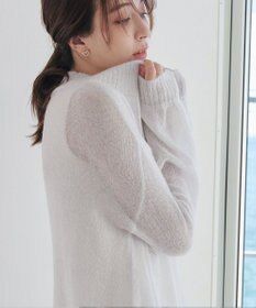 Tiaclasse 【洗える】シアープルオーバーニット