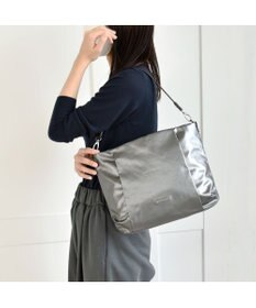 LA BAGAGERIE コーティングキャンバス 2WAYショルダーバッグ