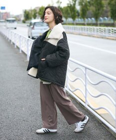 CRAFT STANDARD BOUTIQUE ボアキルト切替ブルゾン