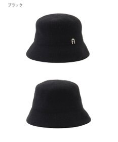 MOONBAT FURLA(フルラ)ロゴ付き バスクハット 帽子 UVカット サイズ調整