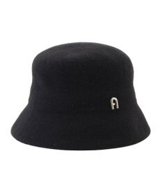 MOONBAT FURLA(フルラ)ロゴ付き バスクハット 帽子 UVカット サイズ調整