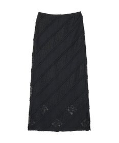 earth music&ecology 総レースナロースカート