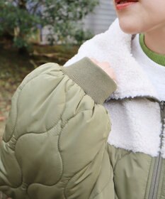 CRAFT STANDARD BOUTIQUE ボアキルト切替ブルゾン