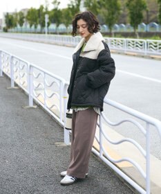 CRAFT STANDARD BOUTIQUE ボアキルト切替ブルゾン