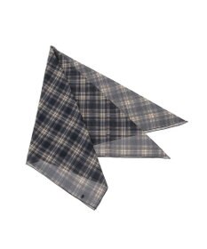 earth music&ecology チェックスカーフ