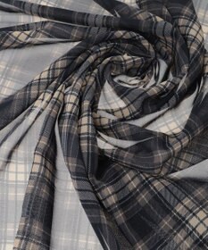 earth music&ecology チェックスカーフ