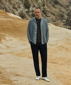 J.PRESS MEN 【HYBRID LINEN】ニットジャケット