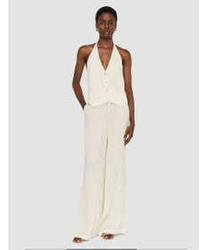 JOSEPH プリーツジャガード　タイウエストコート