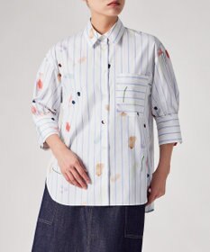 Paul Smith Mark Making プリント ブラウス